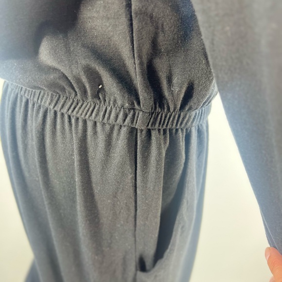 NWT Casual Long Sleeve Jumpsuit Crewneck One Off Shoulder Elastic Waist  SIZE XL - Picture 11 of 17